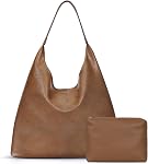 Tote Bag Hobo Handbags for Women Soft Vegan Leather Shoulder Bags Slouchy Tote Purses for Work Shopping