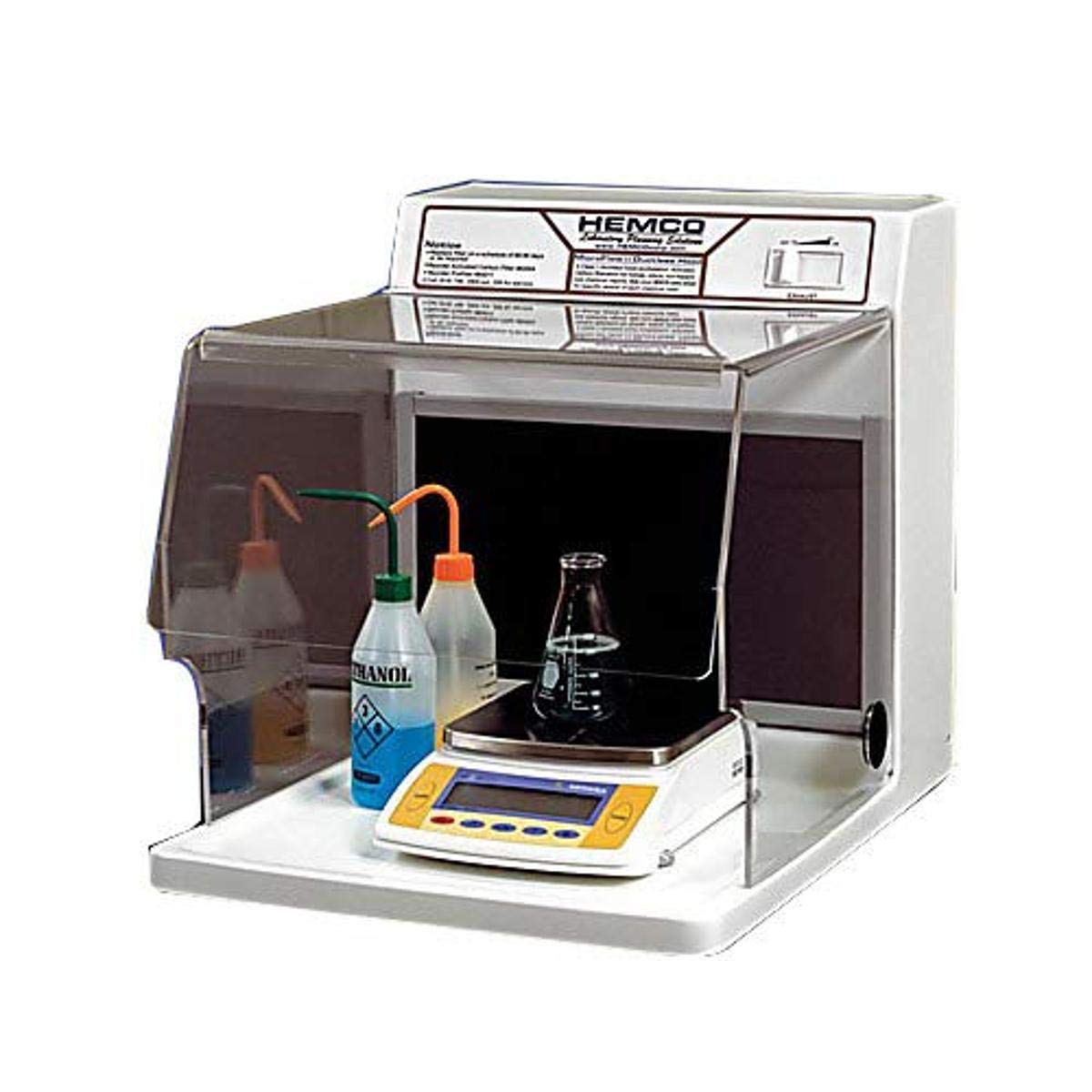 HEMCO64010 Microflow II Ductless Workstation, 115 Volts, Fluid_Ounces, Degree C, Not Applicable, (