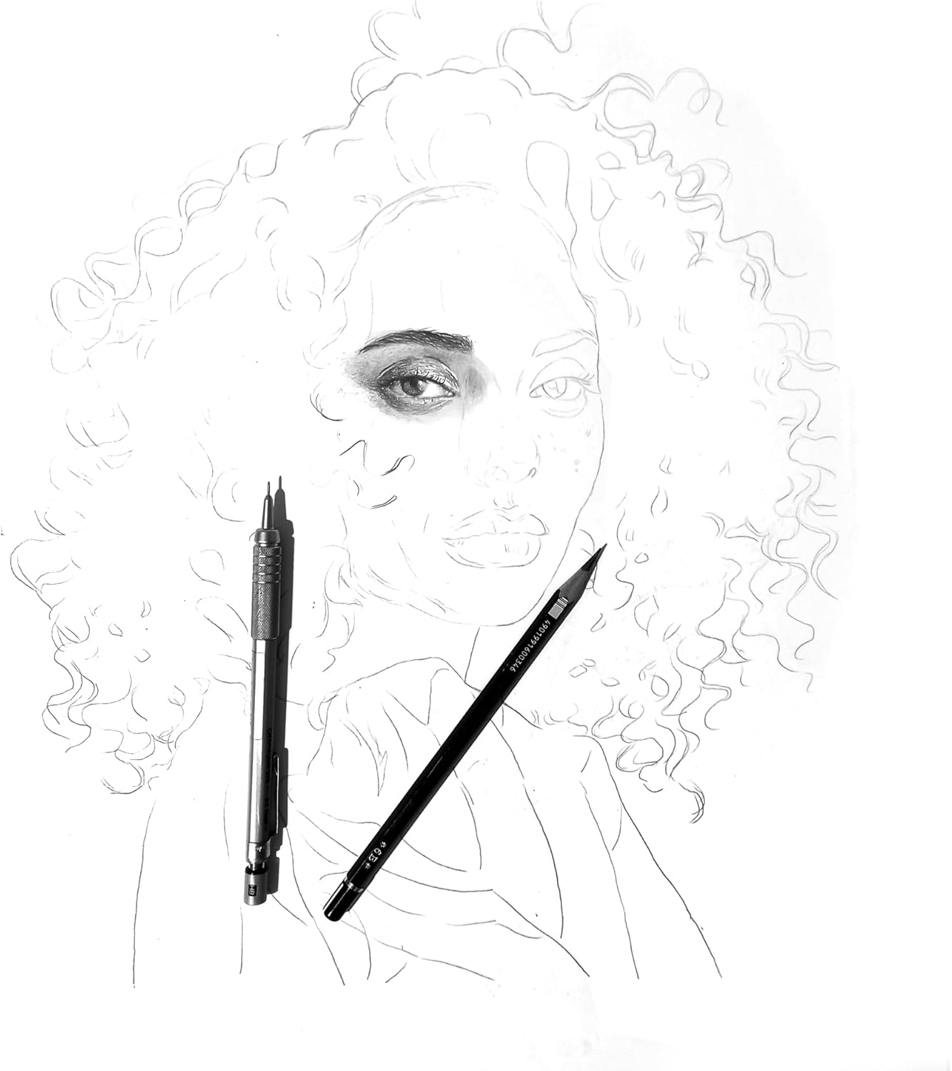 Custom Hand-Drawn Pencil Portrait from Photo | Personalized Sketch Art Gift | Realistic Black & White Drawing | Unique Wall Art