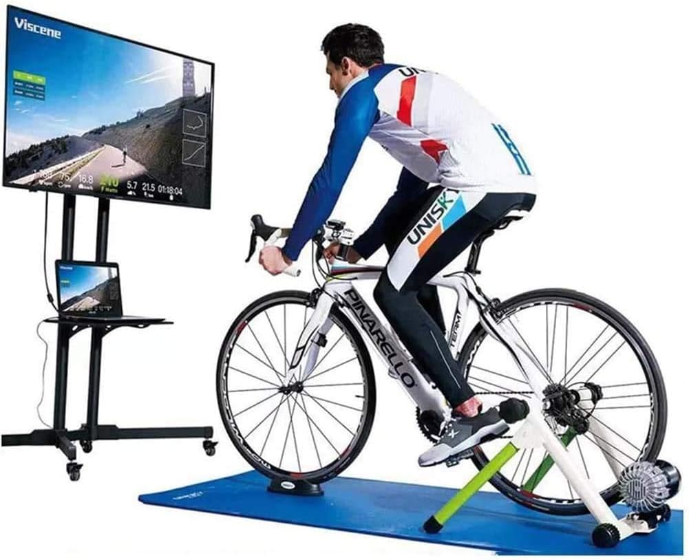 portabiciclette stazionario per lo sgancio rapido al coperto