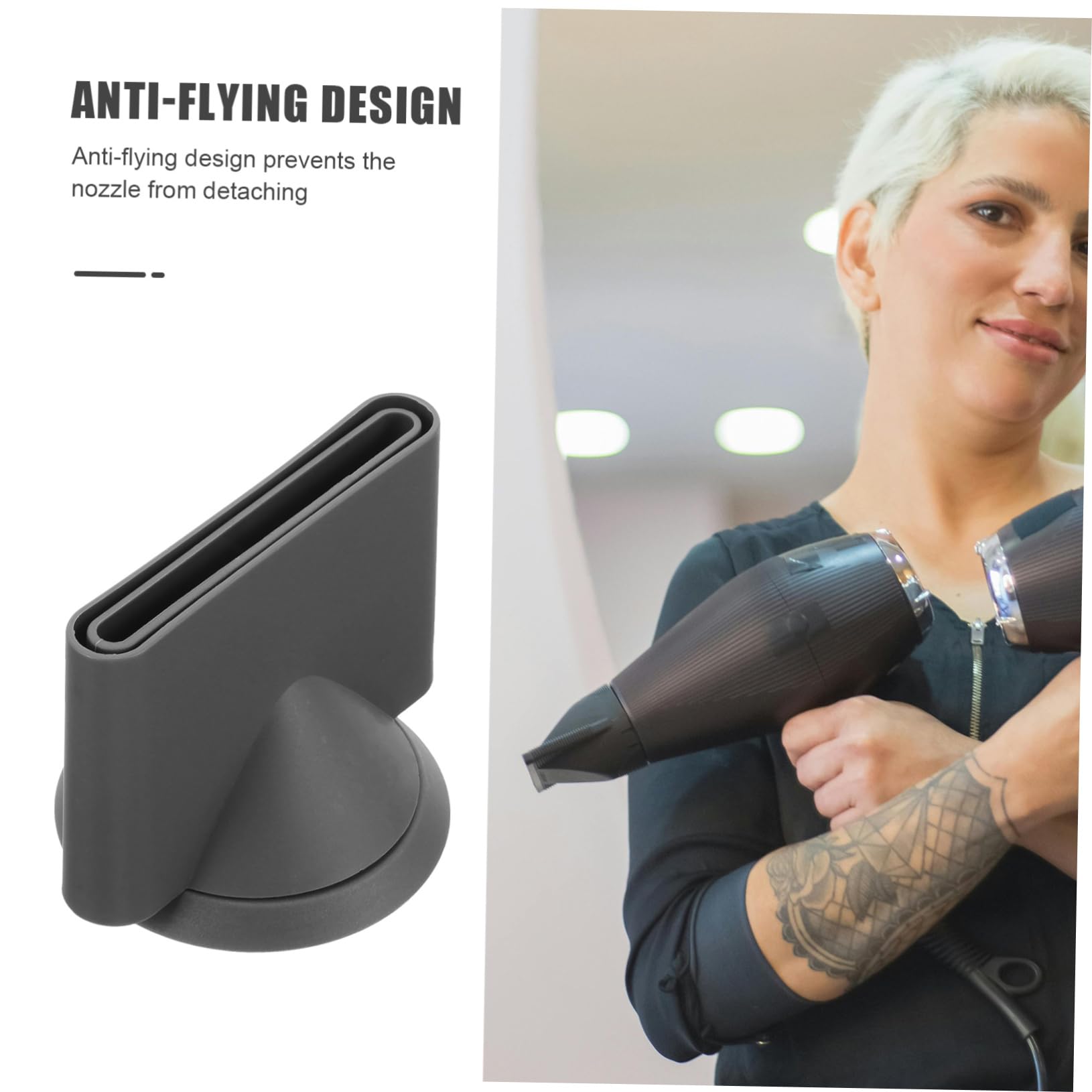 Anneome Beccuccio Concentratore Universale Per Asciugacapelli Ugello Sostituzione Per Styling Preciso Accessorio Compatibile Professionale E Domestico Bocchetta Per Lo Styling
