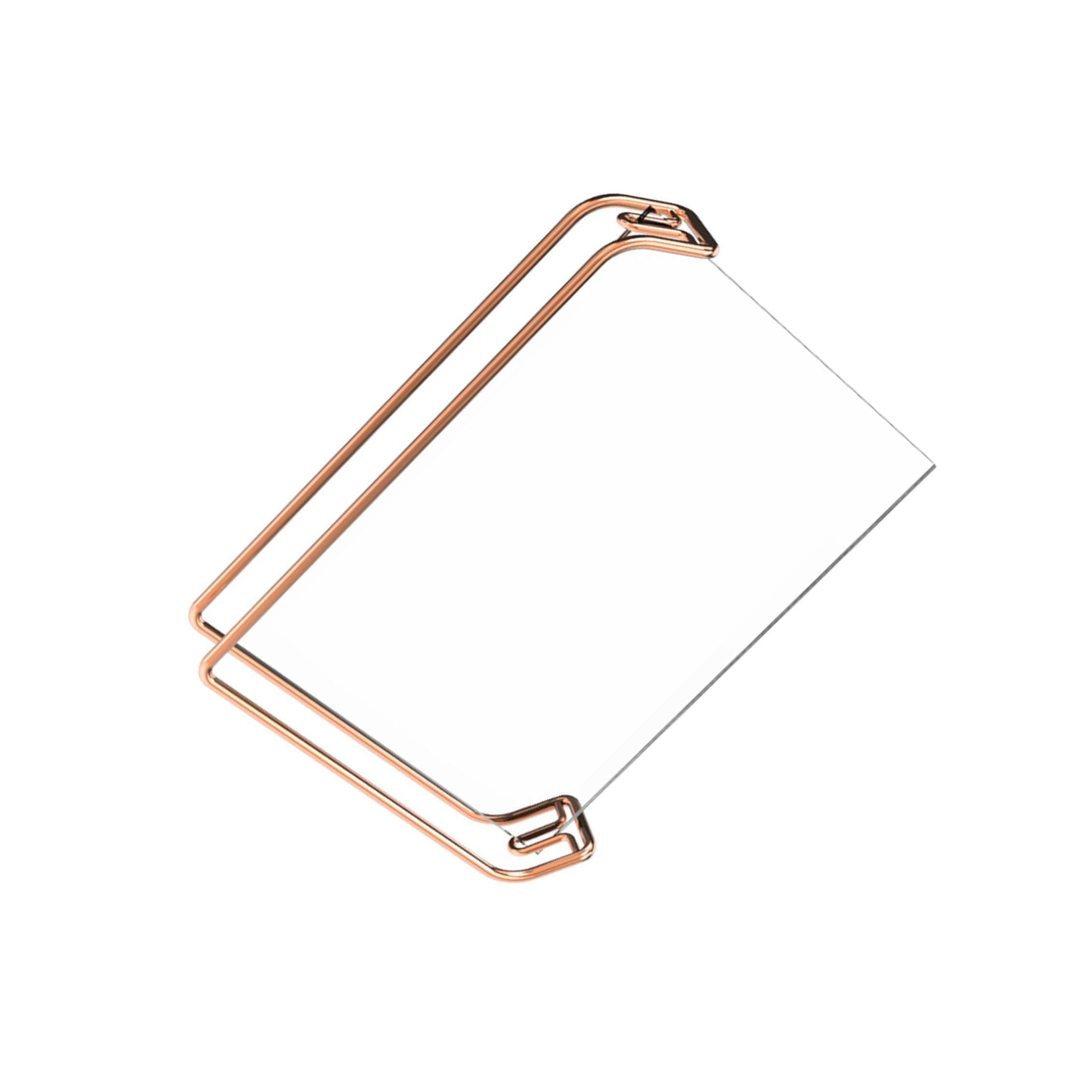 Cadre photo en verre double face decoration de mariage originale et art de bureau contemporain