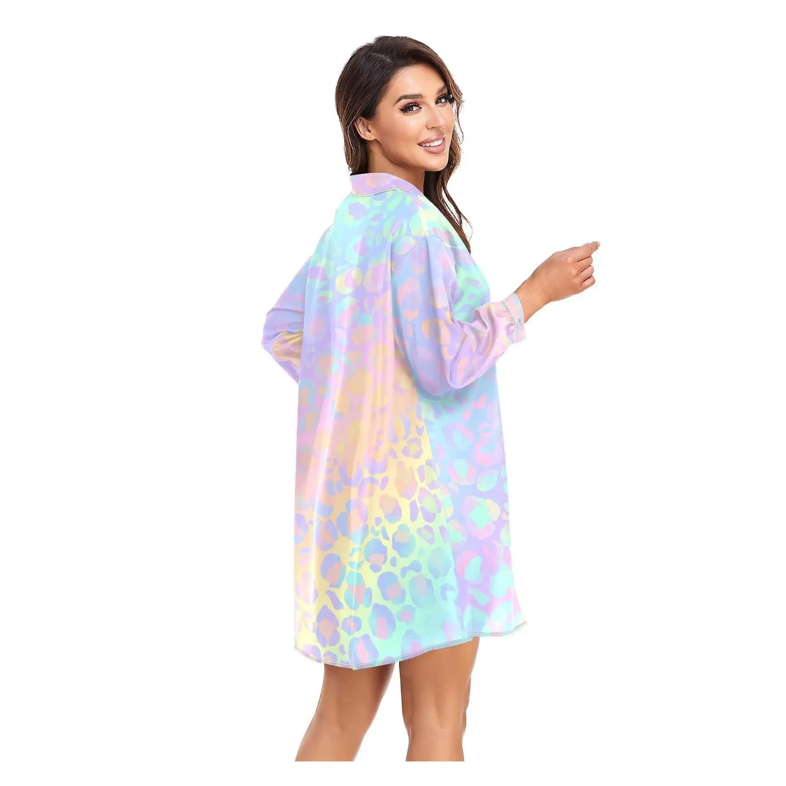 Bikini Cover Ups Bikini Cache Femmes Chemises de Plage Maillot de Bain été Tunique à Manches Longues Maillots de Bain Tenues(01,M)