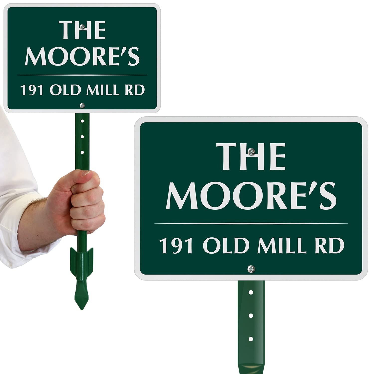 SmartSign Reflective Aluminum Yard Sign