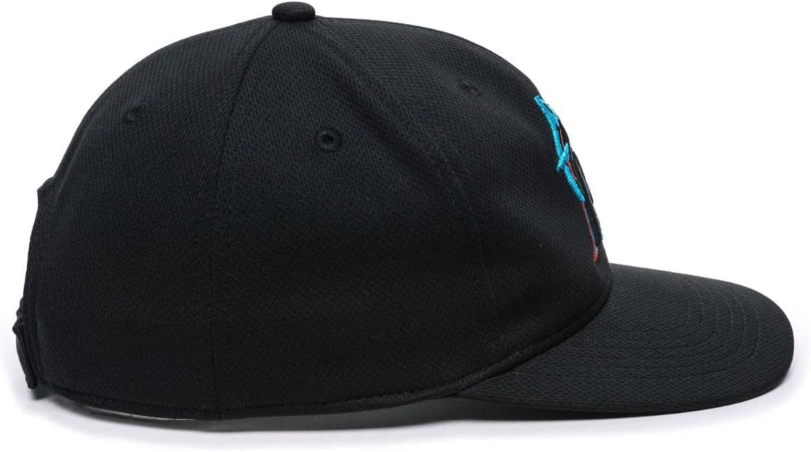 Outdoor Cap MLB Adjustable Performance Cap Youth Marlins