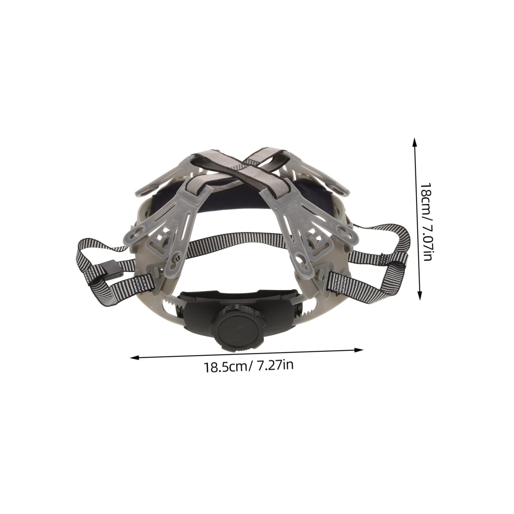 Mipcase Forro del Casco Barbilla De Casco Universal Casco Correa para La Barbilla Casco Forro De Sombrero Banda para El Sudor del Casco Seguridad Construcción Industrial Tela Gris