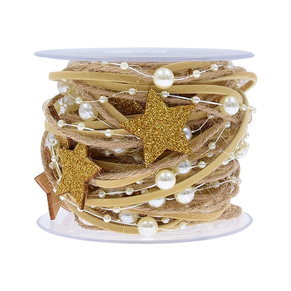 Satinband, Organzaband, Weihnachtsbaum Dekoration Bänder Geschenkverpackung Gold Silber Satinband(B)