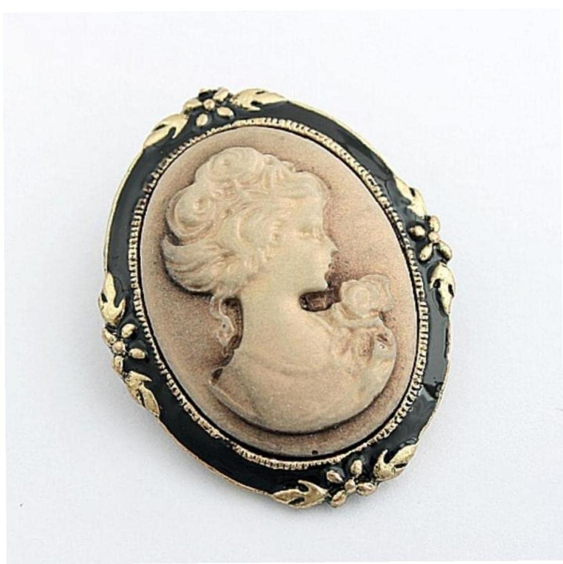 Broche Géométrique Métal Vintage - Design Irrégulier Rond, Pour Femme/homme, Occasion élégante Ou Décontractée