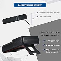 Vista 5 de Báscula electrónica digital de carga de refrigerante de 220 libras con estuche portátil, báscula refrigerante HVAC para todos los tanques