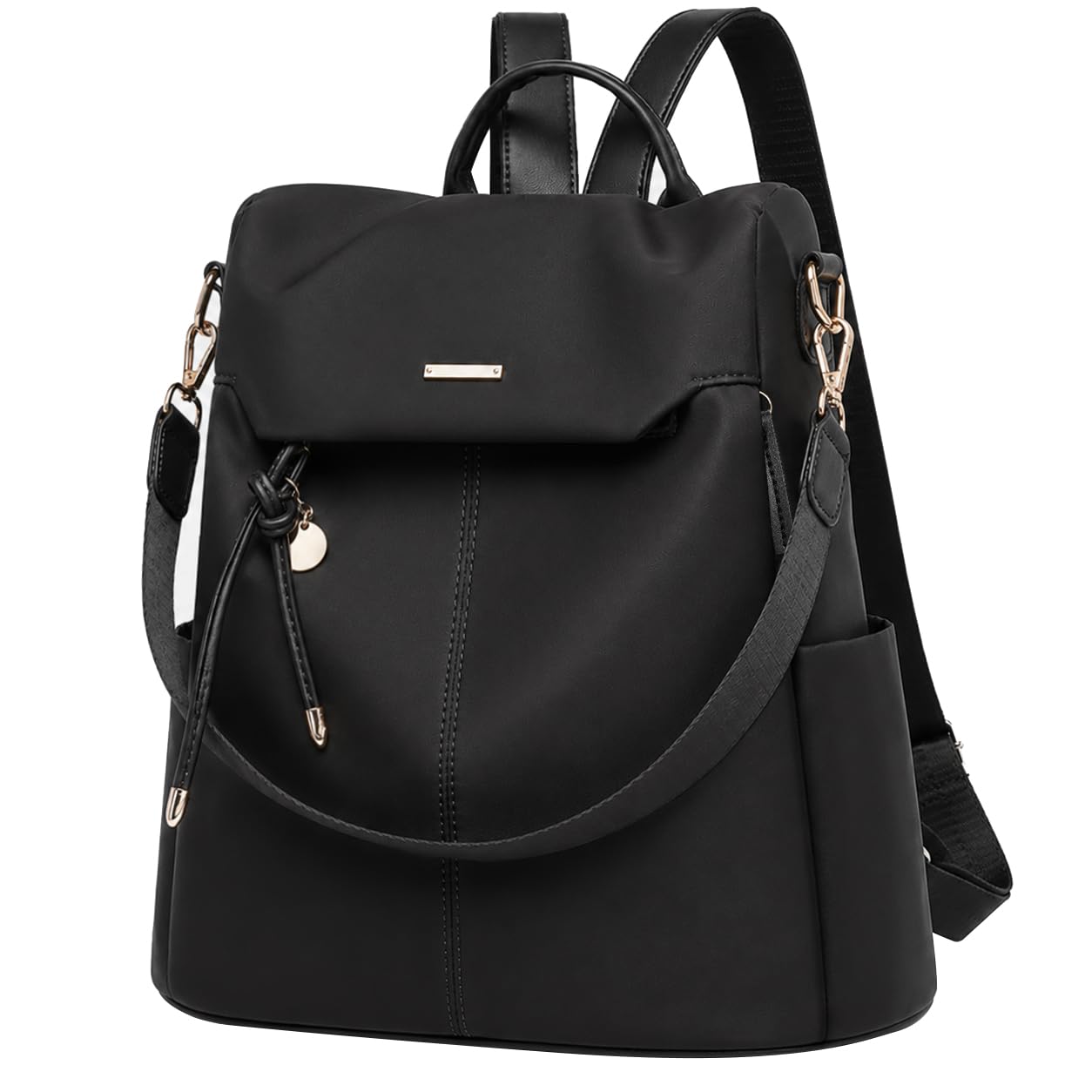 Leathario Mochila Antirrobo Para Mujer con Multibolsillos, Bolso Multifuncional para Uso Diario como Viaje, Escuela y Universidad