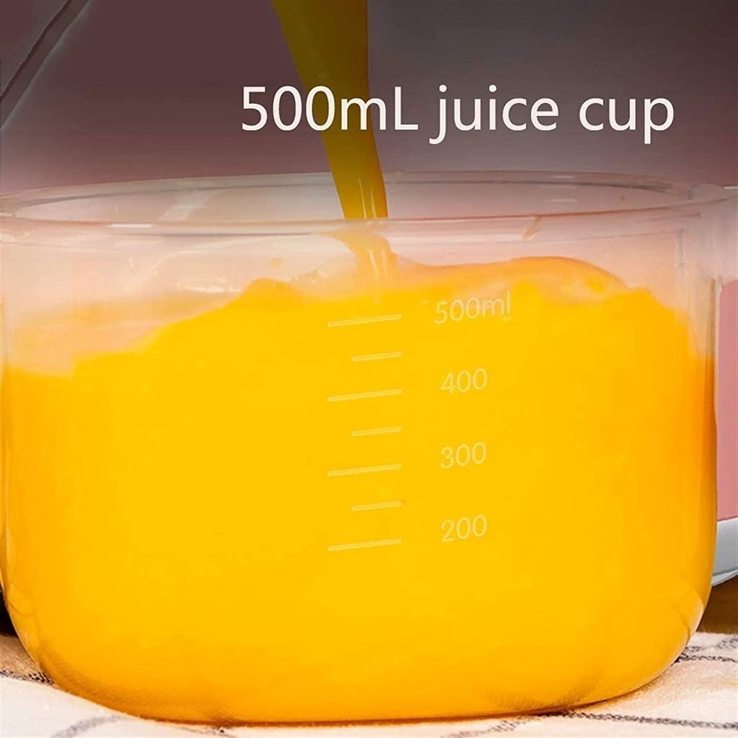 Estrattore di Succo, estrattore di Succo a masticazione lenta, estrattore di Succo a Freddo con Funzione inversa per Frutta e Verdura, Facile da Pulire, Senza BPA (Dimensioni: 1)