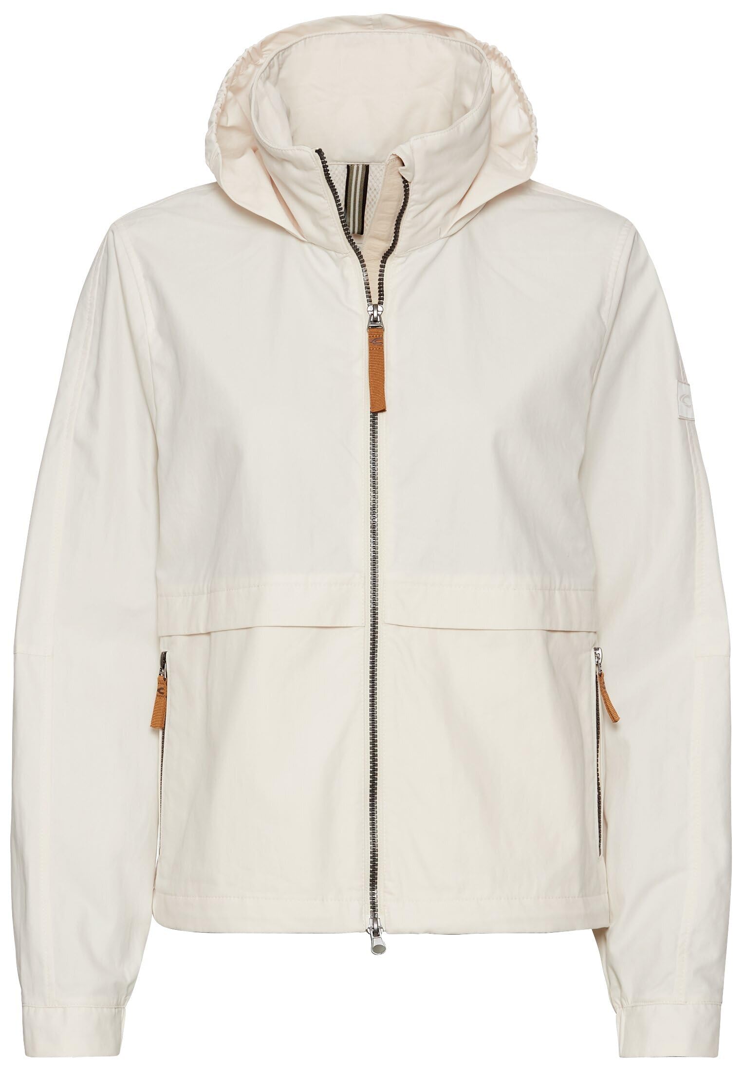 camel active Damen Leichte Jacke mit verstaubarer Kapuze
