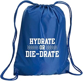 zerogravitee Hydrate or Die-Drate Cinch Pack in Royal - Small 14x18