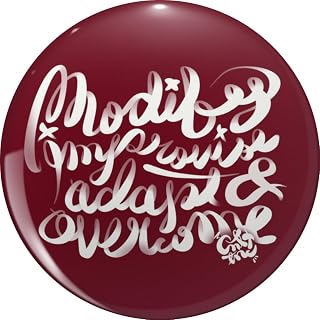 Modify, Improvise, Adapt & Overcome Pin Lapel Pin Brooch Steel Pins Badge 0.75"