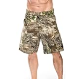 Men's Cargo Shorts - Durable Camo Cargo Shorts for Men-Mens Shorts Cargo with Mossy Oak Print - Ideal for Hiking and Camping
