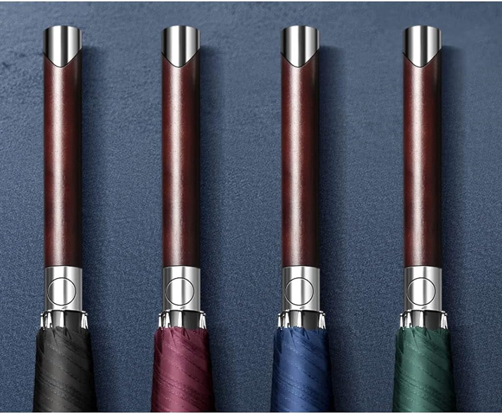 Golf Umbrella for Rain and Sun Windproof Car Open Umbrella Large Retro Stick Umbrella for Outdoor Sports Camping Golf Umbrella for Adults Men Women