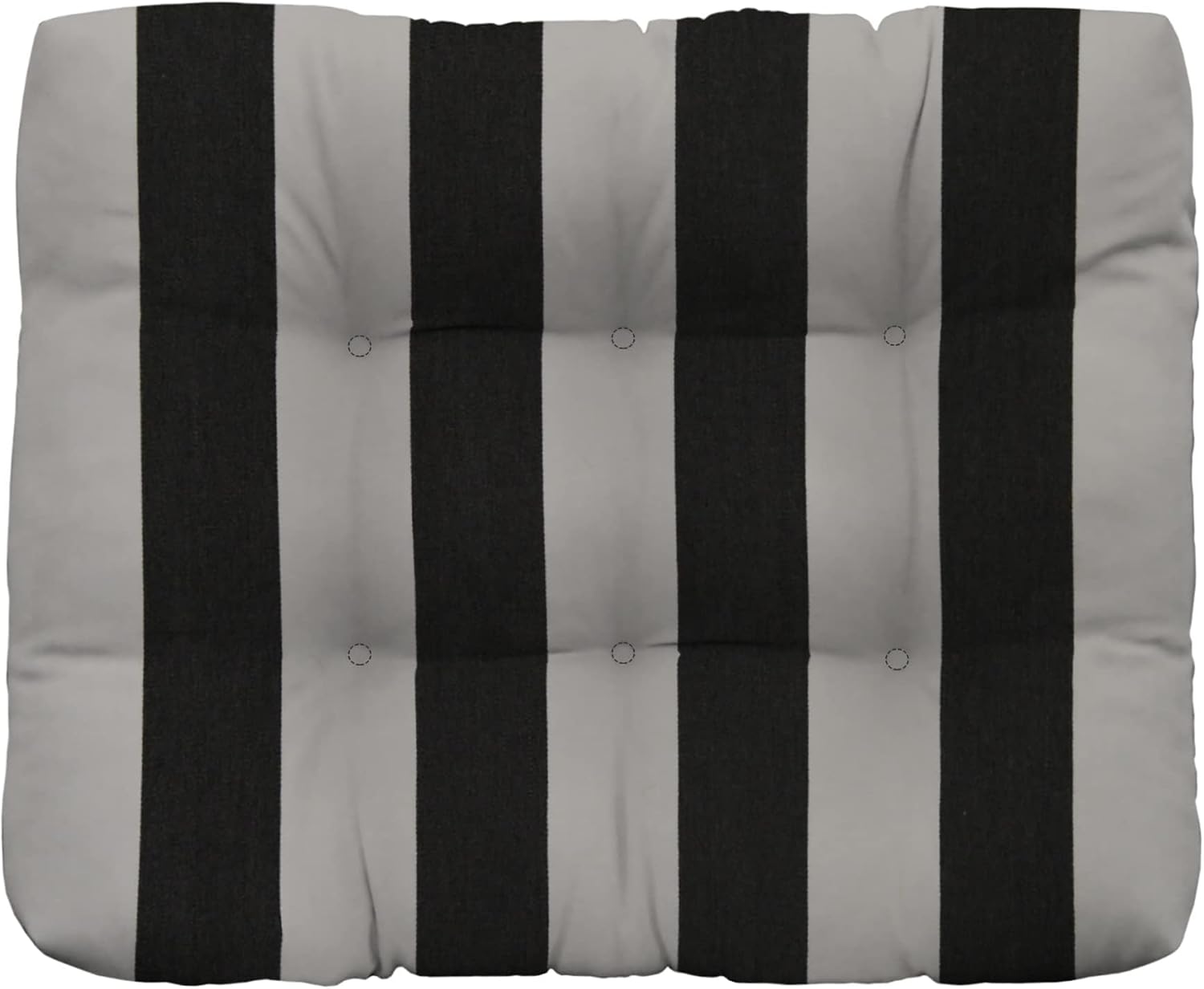 RSH DECOR: Tufted Ottoman Cushion | 24" x 20" | Sunbrella Performance Fabric | Water-Resistant | Outdoor Replacement Cushion for Patio Furniture | Cabana Classic - Made in USA