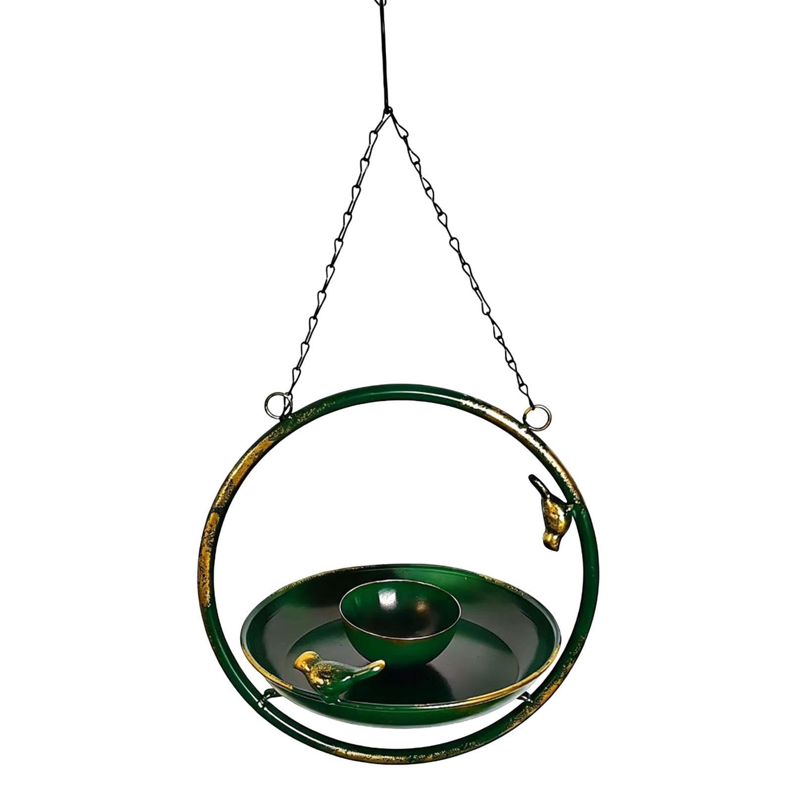 Baignoire de jardin suspendue pour observer les pinsons depuis son balcon