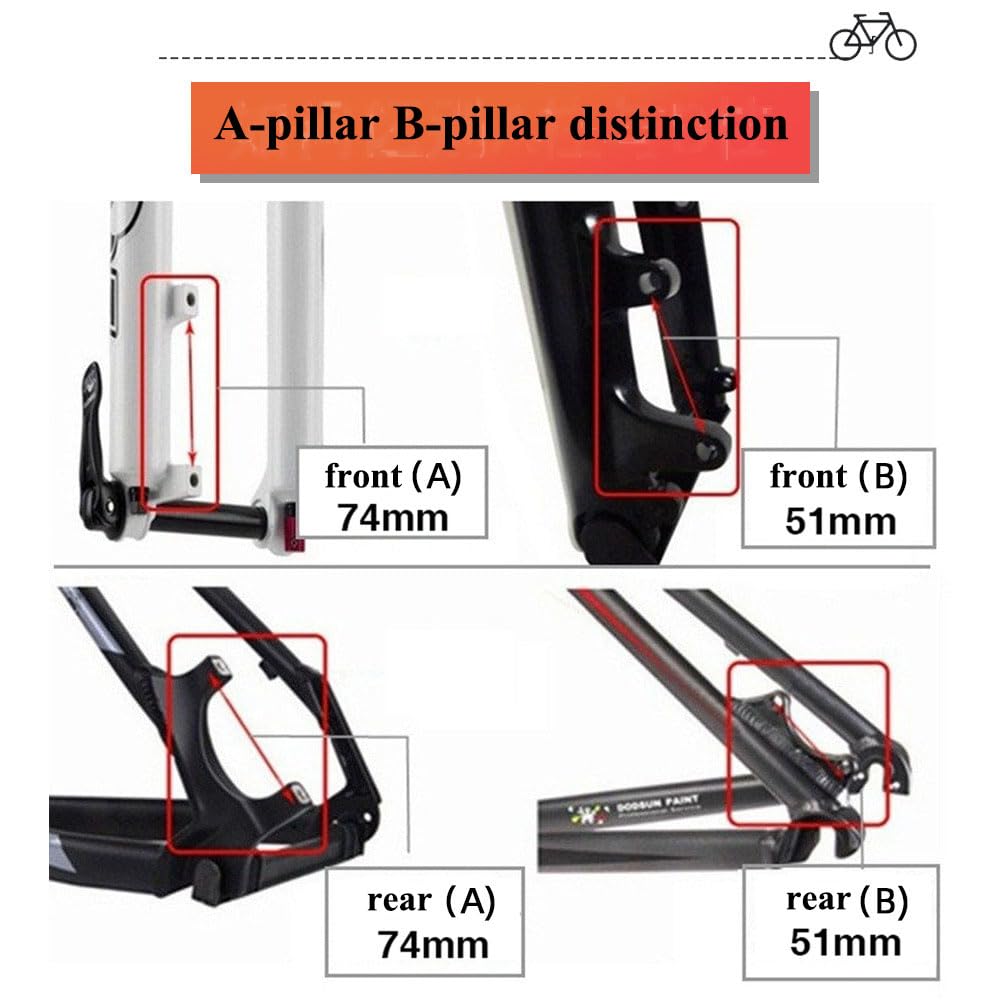 Staffa Per Freno A Disco MTB In Alluminio, Adattatore Per Rotore Da 180mm A 203mm, Anteriore O Posteriore