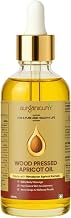 Wood Pressed Apricot Oil – Cold Pressed Khubani/Khurmani | Pure Natural for Hair Growth, Glowing Skin, Face & Body Care (100 ml | Dropper)