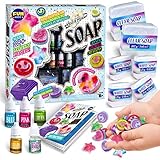 Soap Kit for Kids, FunKidz DIY Soap Crafts Kits STEM Crystal Bath Soap Indoor Science Activity for Girls and Boys