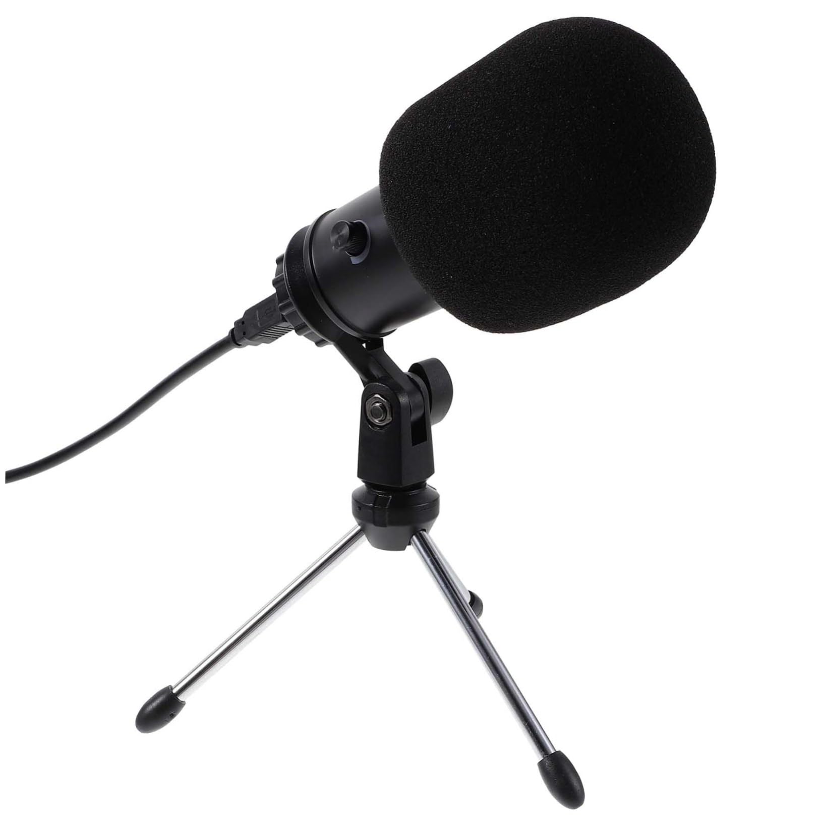 minkissy Micrófonos USB Condensador Micrófono de Condensador para Grabación de Conferencia Soporte Varios Estilos para Streaming y Video Chat