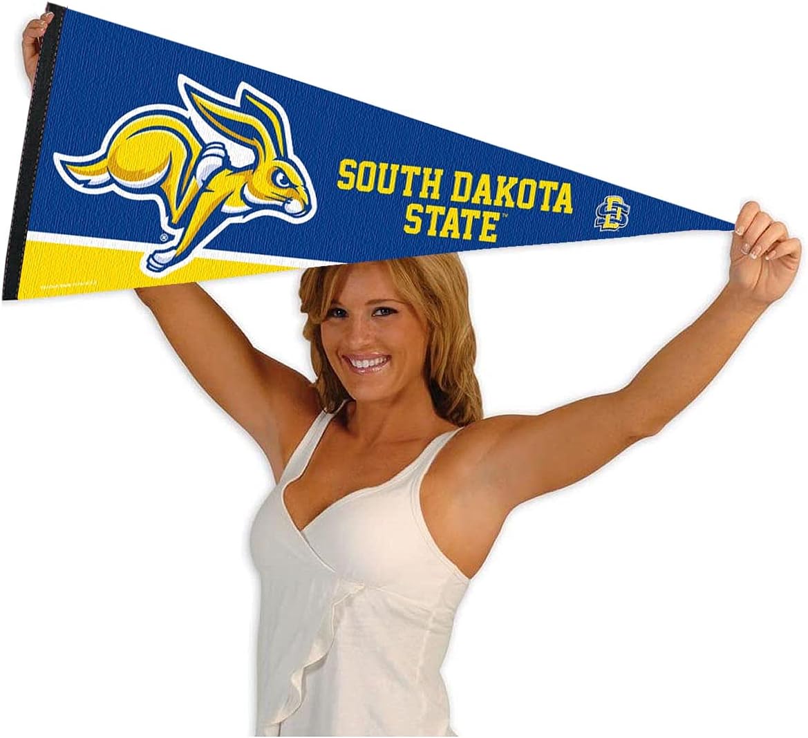 South Dakota State Jackrabbits Pennant Full Size Felt - Image 4