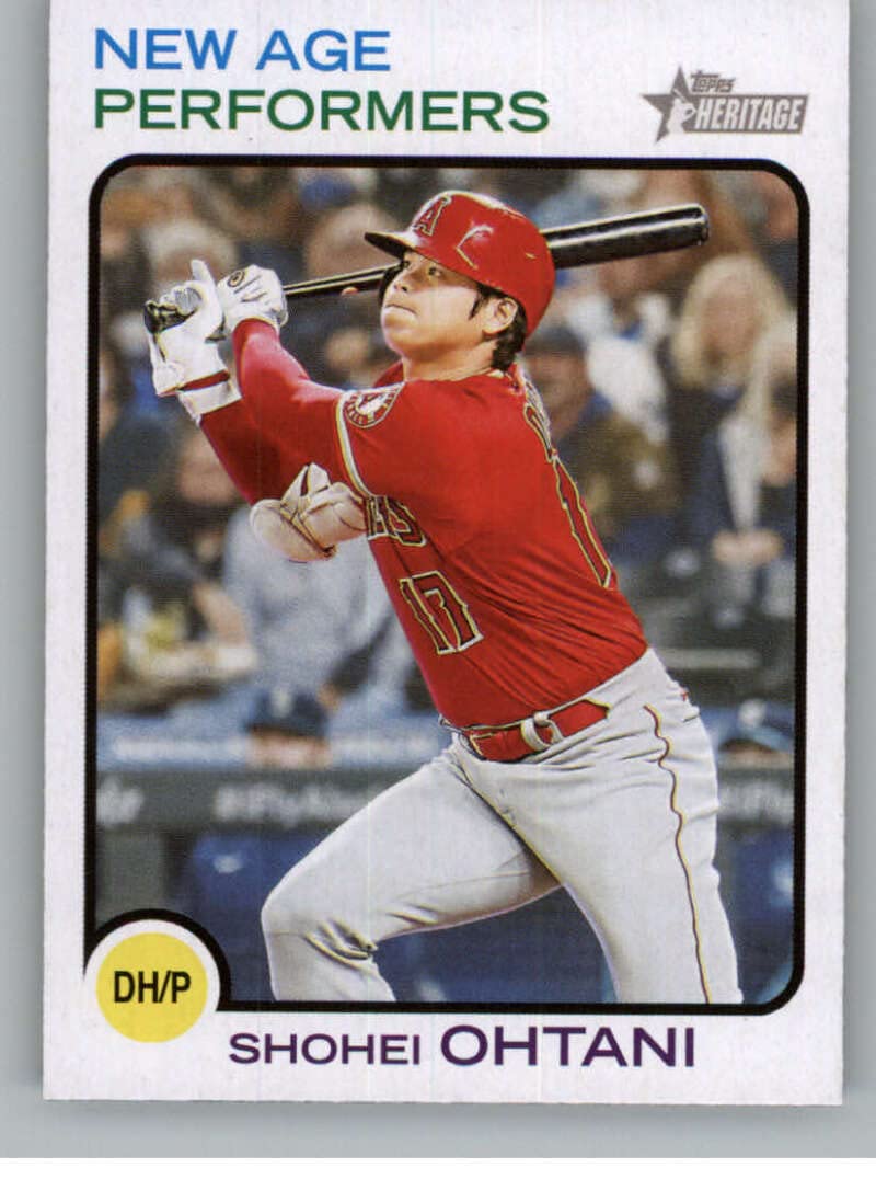 Amazon.com: 2022 Topps Heritage New Age Performers #NAP-4 Shohei