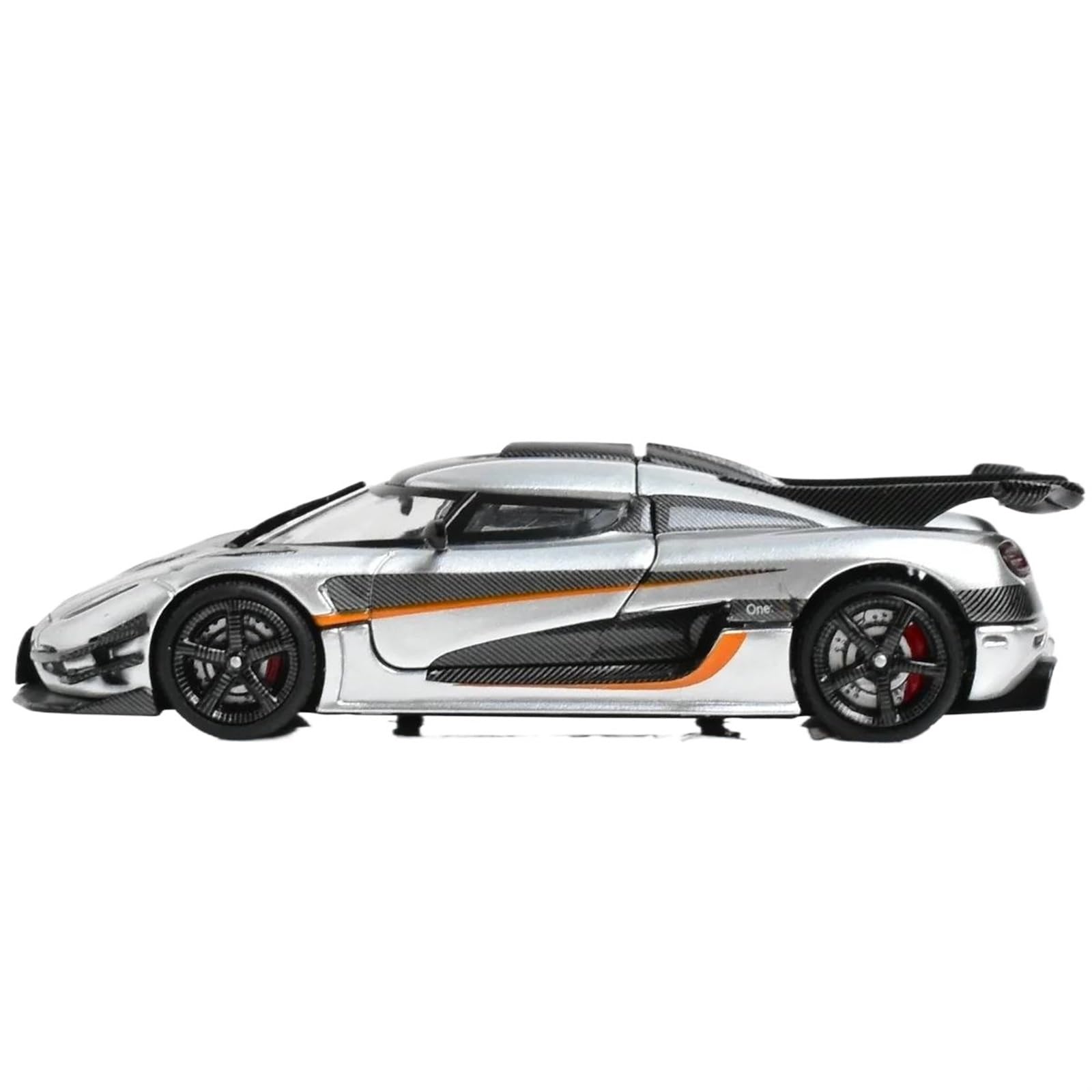 Metallo Scala Replica 1 64 Koenigsegg One1 Diecast Moldel Car Per Regali Da Collezione E Esposizione(White)