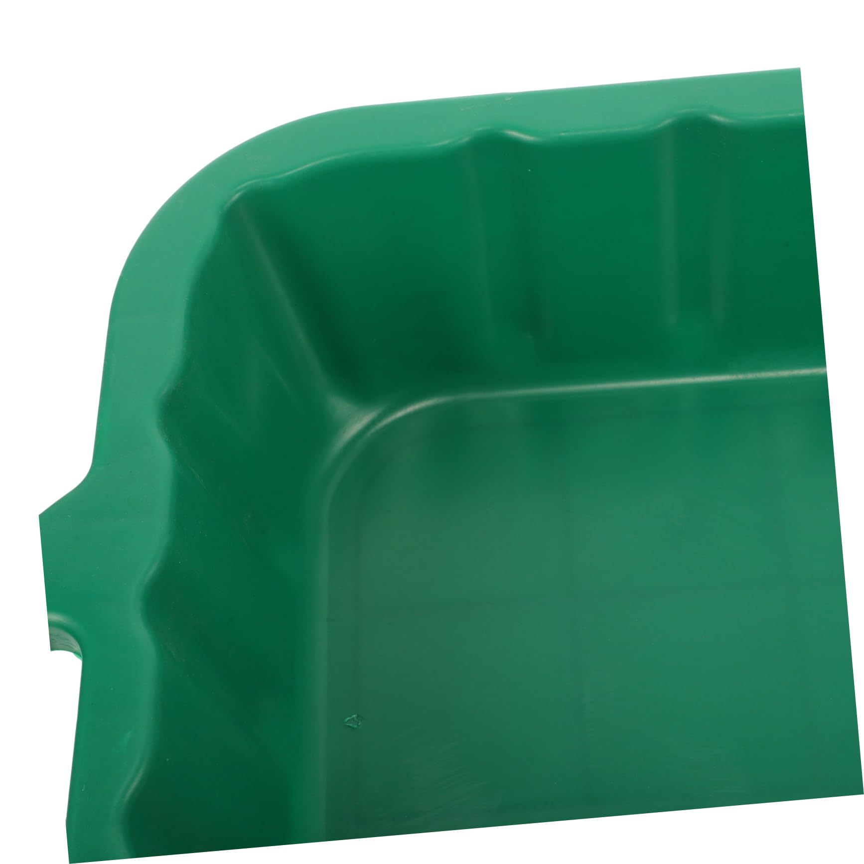 Ciieeo Bac de Vidange Huile en Plastique Vert, Léger et Empilable