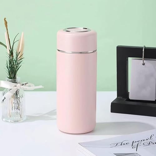 Miniatura 2 de Mini botella de agua pequeñas botellas de agua aisladas al vacío, botella de agua térmica, bebidas calientes y frías, taza de café de viaje, termo