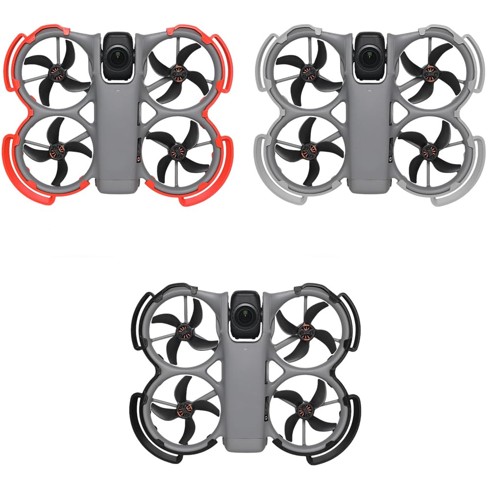 Avata 360 Protezione per eliche, protezione anti-collisione, copertura protettiva leggera per accessori DJI Avata 360 (Nero)