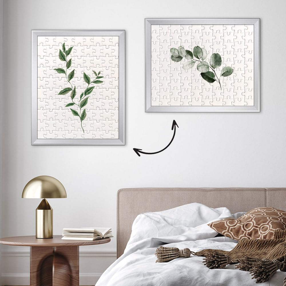 Cadre á puzzle PRIO 61x91,5cm Alu poli décor pour 1500-2000 Pièces antireflet*