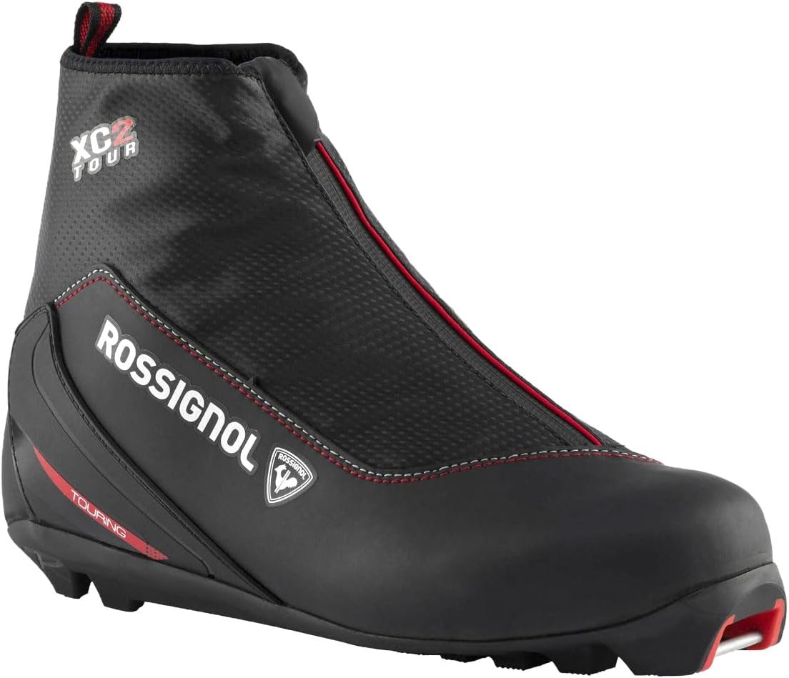 Rossignol XC-2 - Cross Country Touring Ski Boots for Men - Snow Ski Boots - Black