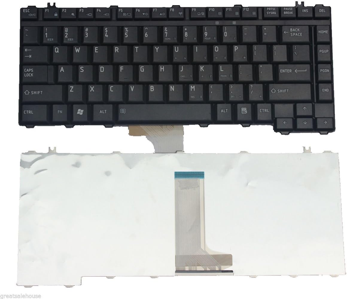 wangpeng® New Black US Laptop Keyboard for Toshiba Satellite L515-SP3014M L515-SP4011L L515-S4962 L515-SP3013L Keyboard
