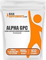Vista 6 de BulkSupplements. com Alpha GPC Powder (L-alfa glicerilfosforilcolina) - Suplementos de colina - Suplementos cerebrales - Suplemento de memoria