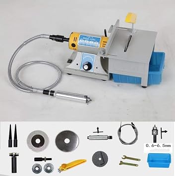 110V TM-2 Gem Gemstone Polishing Pad Bench Lathe and Polishing Machine