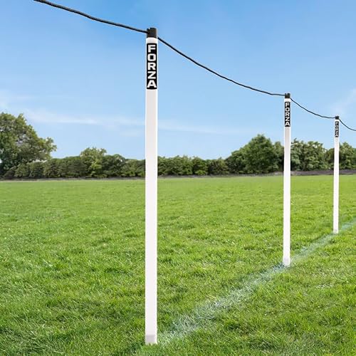 FORZA Soccer Crowd Barrier 60m/120m PVC Pole & Rope