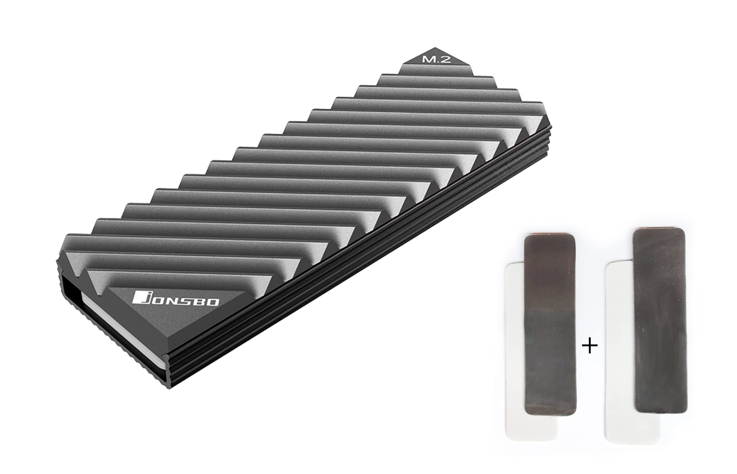 Jonsbo M.2-3 Heat Dissipation Radiator Aluminum Alloy Heat Sink Thermal Cooling Pads for M.2 2280 SSD Heat Sink for PC Computer & PS5 (Grey) (B08L1RPGVJ) Amazon Price History, Amazon Price Tracker