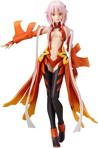 Max Factory Guilty Crown Figura de acción Figma de Inori Yuzuriha