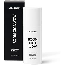 JAXON LANE Boom Cica Wow Centella Face Wash for Men, 1 Pack | Korean Gel Cleanser with Ceramides, Green Tea &amp; Hyaluronic Acid, Remove Daily Buildup for All Skin Types