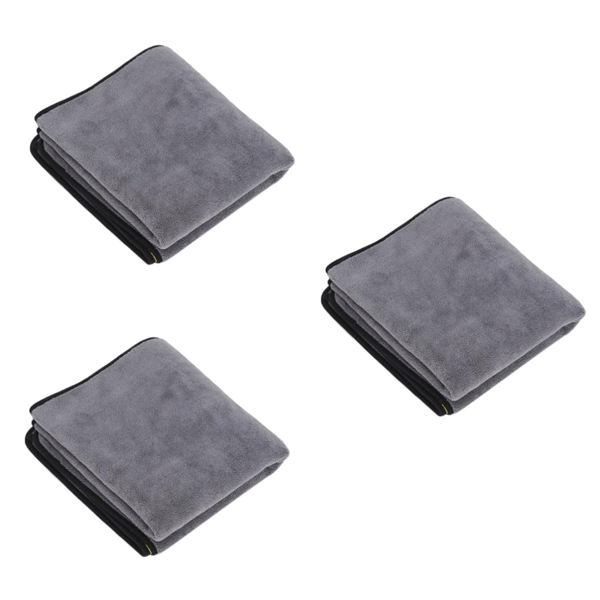 Serviette de chiot Kisangel lot de 3 draps de bain portables pour sorties