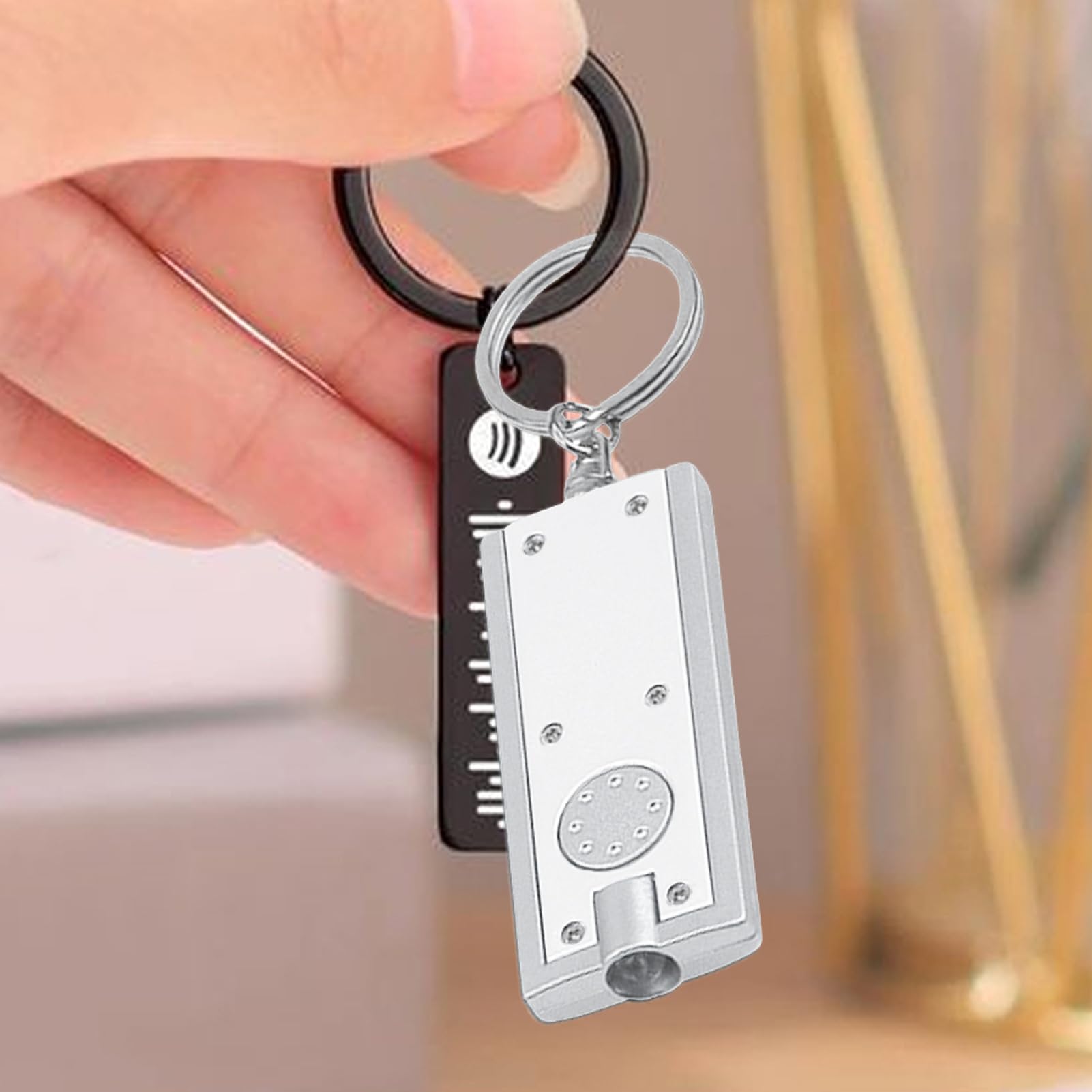 Amazon.co.jp: LEDキーチェーンライト - 明るいLEDキーホルダー、高 