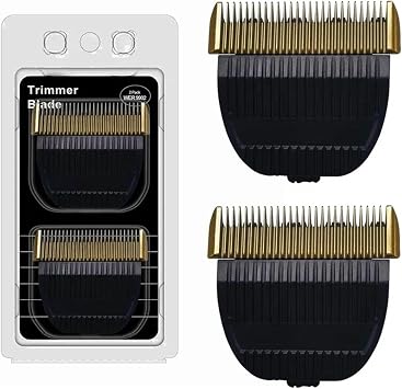 Professional Replacement Blades, Compatible with Panasonic, ER-GP80 ER1611 ER1512 ER1510, Stainless Steel Trimmer Cutter Head(2pcs)