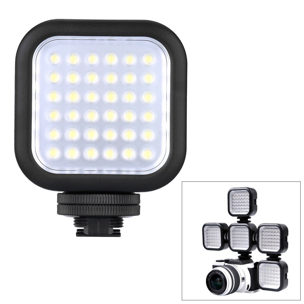 Godox 36 LEDS vidéo lampe lumière pour mini caméscope appareil photo reflex numérique DVR