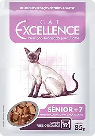 Caixa Sachê CAT Excellence - SENIOR - 18 Sachês de 85g cada