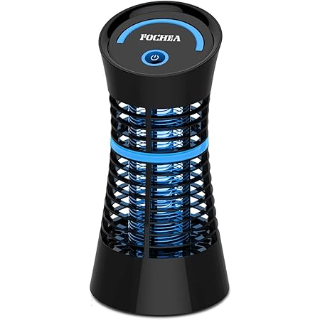 Amazon Fochea 電撃蚊取り器 電撃殺虫器 コバエ取り 最新型 捕虫器 Uv光源吸引 薬剤不要 省エネ 効果抜群 無音 害虫駆除 蚊 蛾駆除 誘蛾灯 虫除け 殺虫ライト 殺虫灯 捕虫灯 捕虫蛍光灯 モスキートキラー 玄関 台所 寝室 居間 ベランダ オフィス 屋内 捕虫器