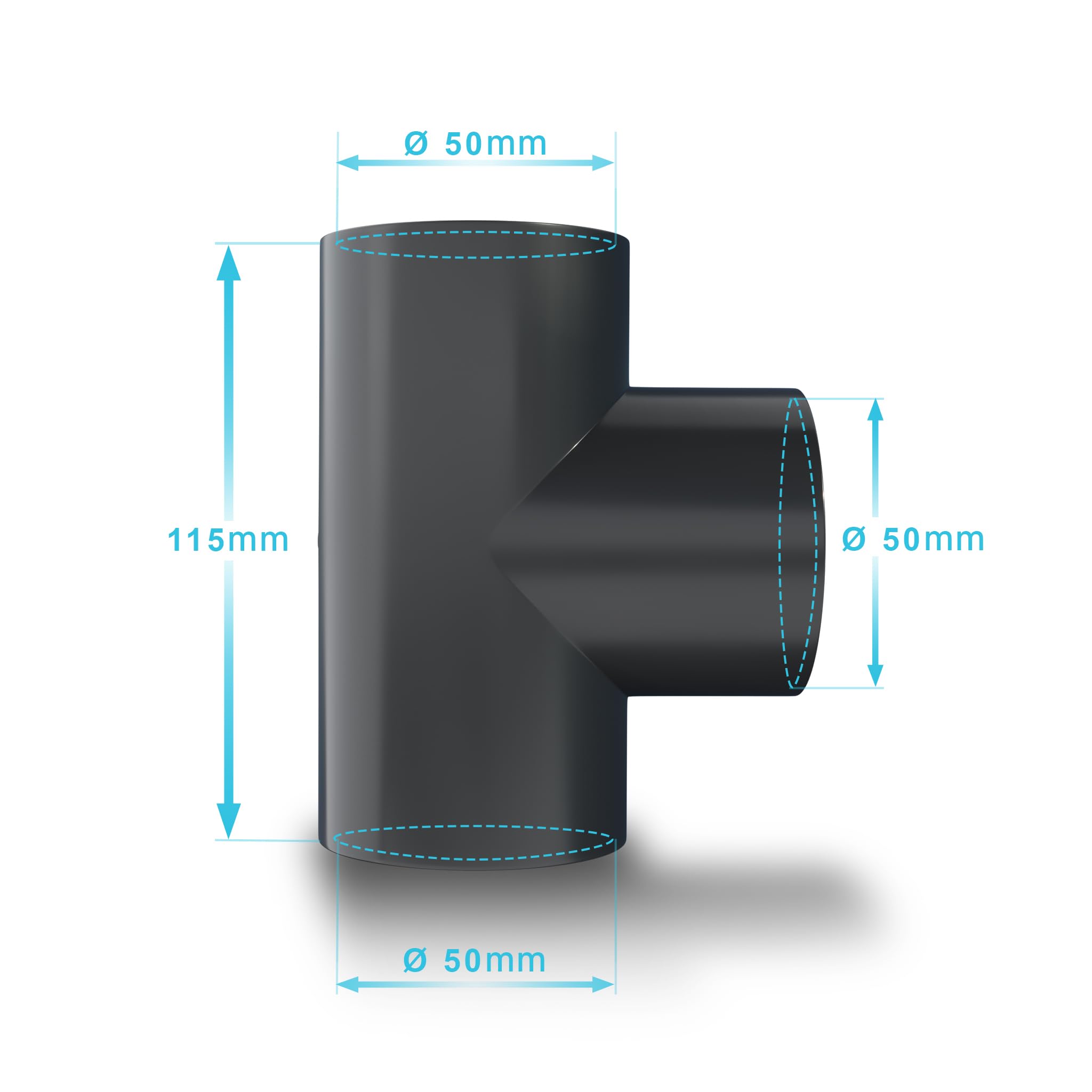 Pool Bypass Set für Wärmepumpe 38 und 50 mm Poolheizung Schwimmbecken Heizung