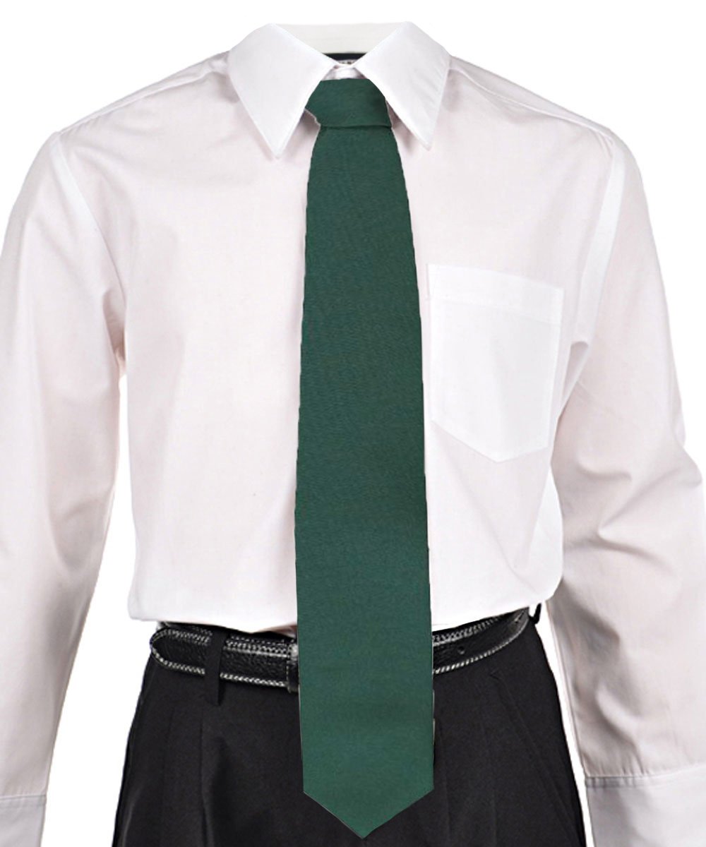 Cookie's Adjustable Banded Necktie with Clip - green, 12