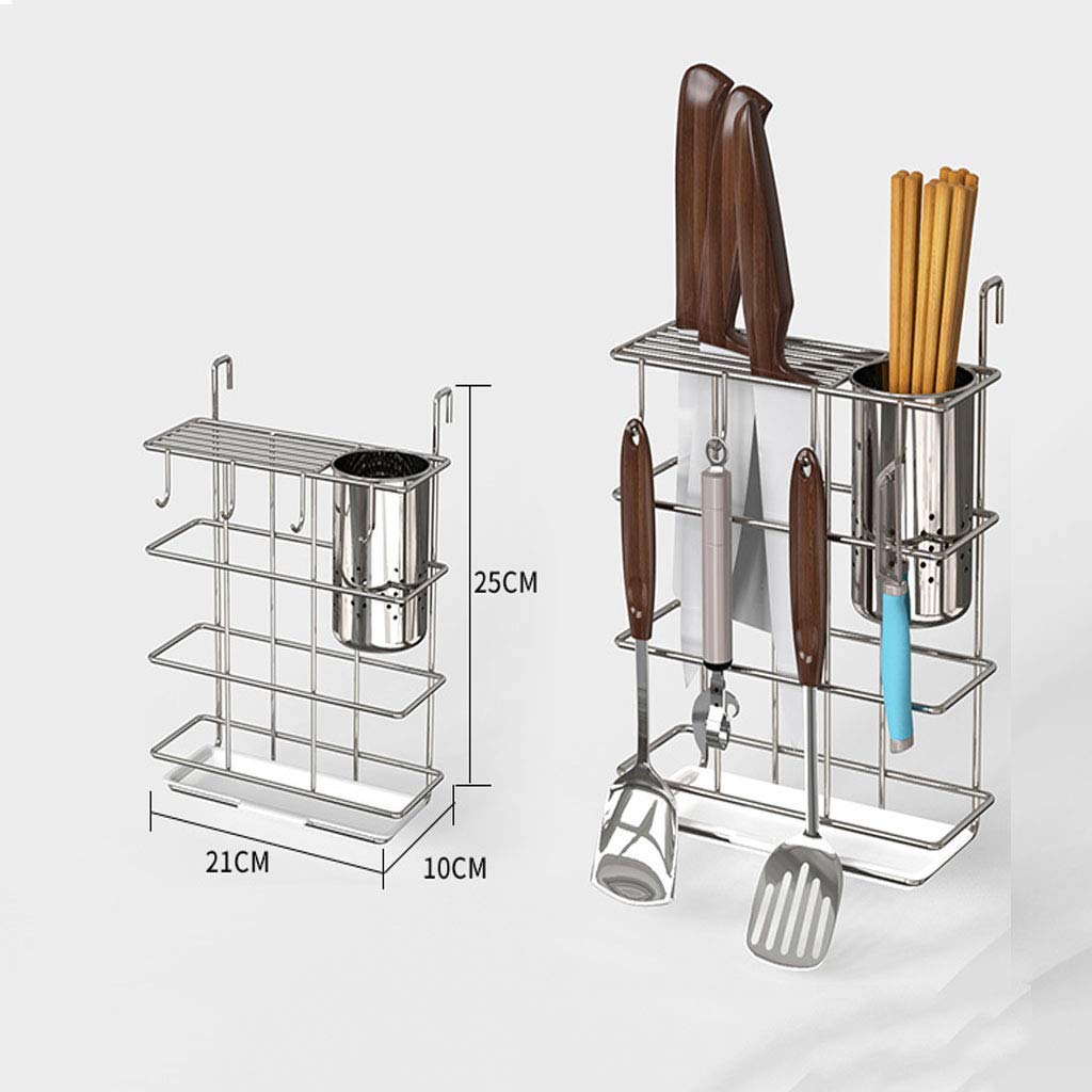 Rejilla para escurrir Platos, Rejilla de Almacenamiento, Rejilla para escurrir Platos de Cocina, Suministros de Cocina, Rejilla para Platos de Acero Inoxidable 304 (A)
